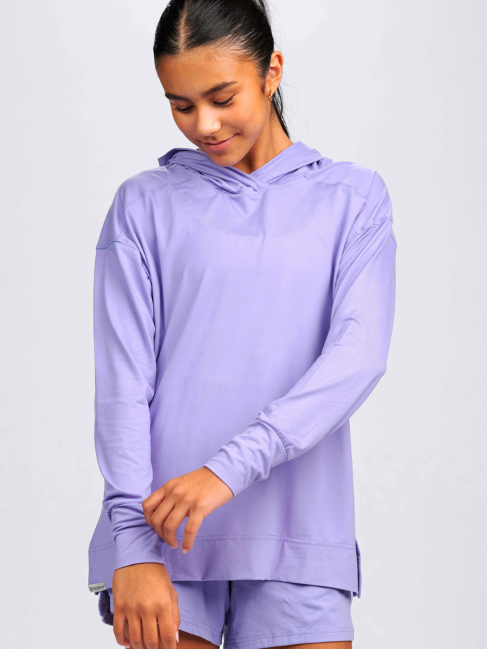 Ladies Lightweight Soft-Knit Hoodie Thumbnail