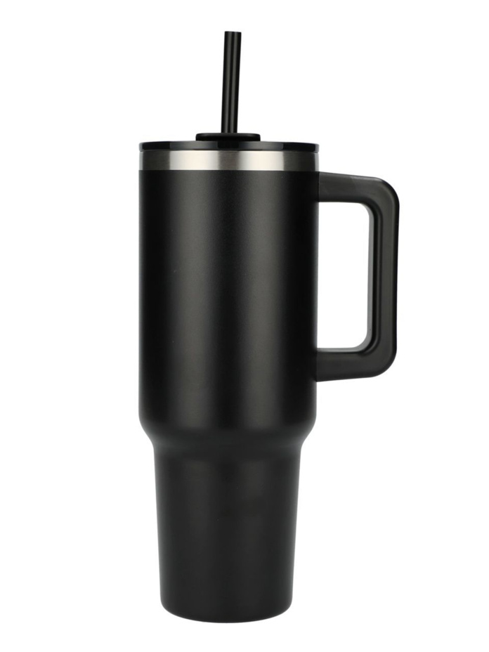 Recycled Tumbler with Straw Thumbnail