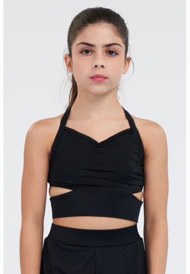 Girls Cutout Detail Crop Top Thumbnail