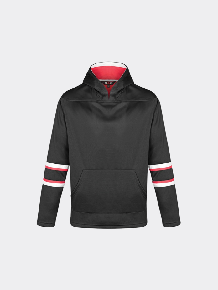 Dangle Youth Unisex Pullover Hockey Lace Hooded Sweatshirt Thumbnail