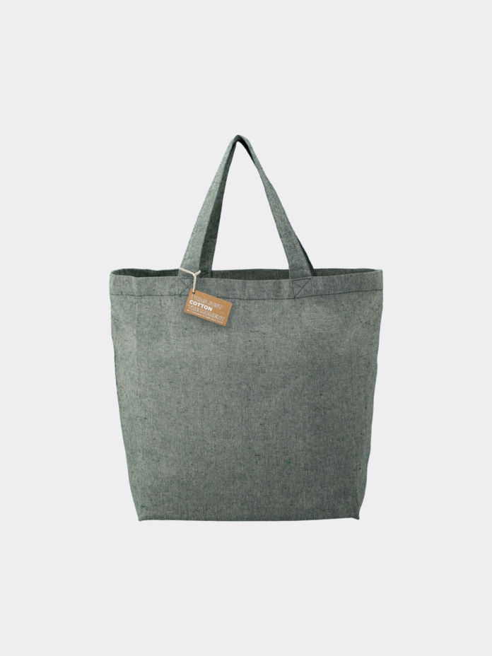 Recycled 5oz Cotton Twill Grocery Tote Thumbnail