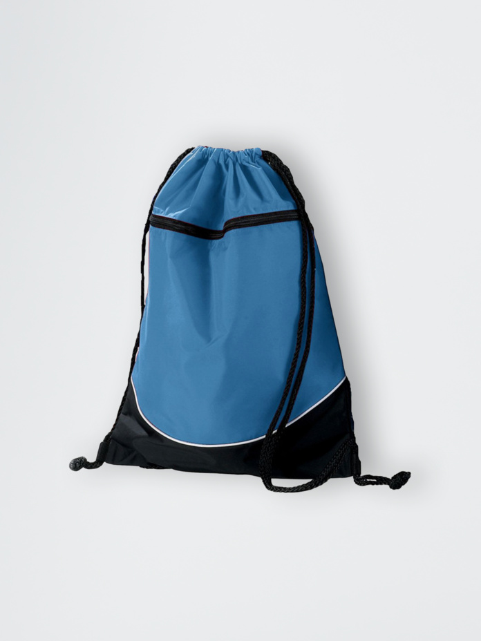 Tri-Colour Drawstring Backpack Thumbnail