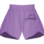 Girls Flowy Overlay Shorts Thumbnail