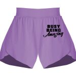 Girls Flowy Overlay Shorts Thumbnail