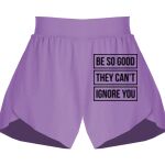 Girls Flowy Overlay Shorts Thumbnail