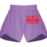 Girls Flowy Overlay Shorts Thumbnail