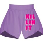 Girls Flowy Overlay Shorts Thumbnail