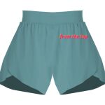 Ladies Flowy Overlay Shorts Thumbnail