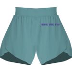 Ladies Flowy Overlay Shorts Thumbnail