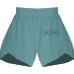 Ladies Flowy Overlay Shorts Thumbnail