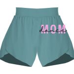 Ladies Flowy Overlay Shorts Thumbnail